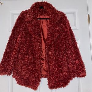 H&M Faux Fur Jacket - S